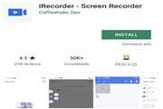 بدافزار اندرویدی iRecorder در گوگل پلی