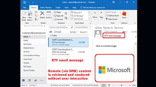  کشف آسیب‌پذیری مهم در Outlook مایکروسافت
